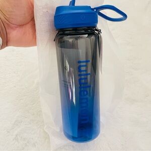 Lululemon Clear Blue Water Bottle 24oz